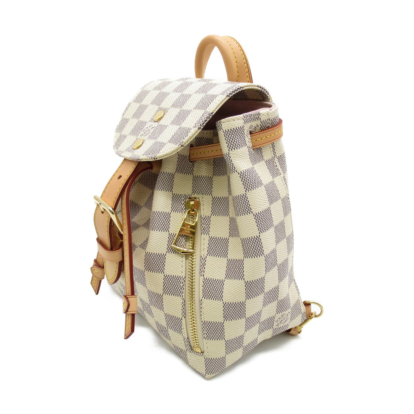 Louis Vuitton Sperone BB Backpack Backpack Bag Canvas Damier Azur