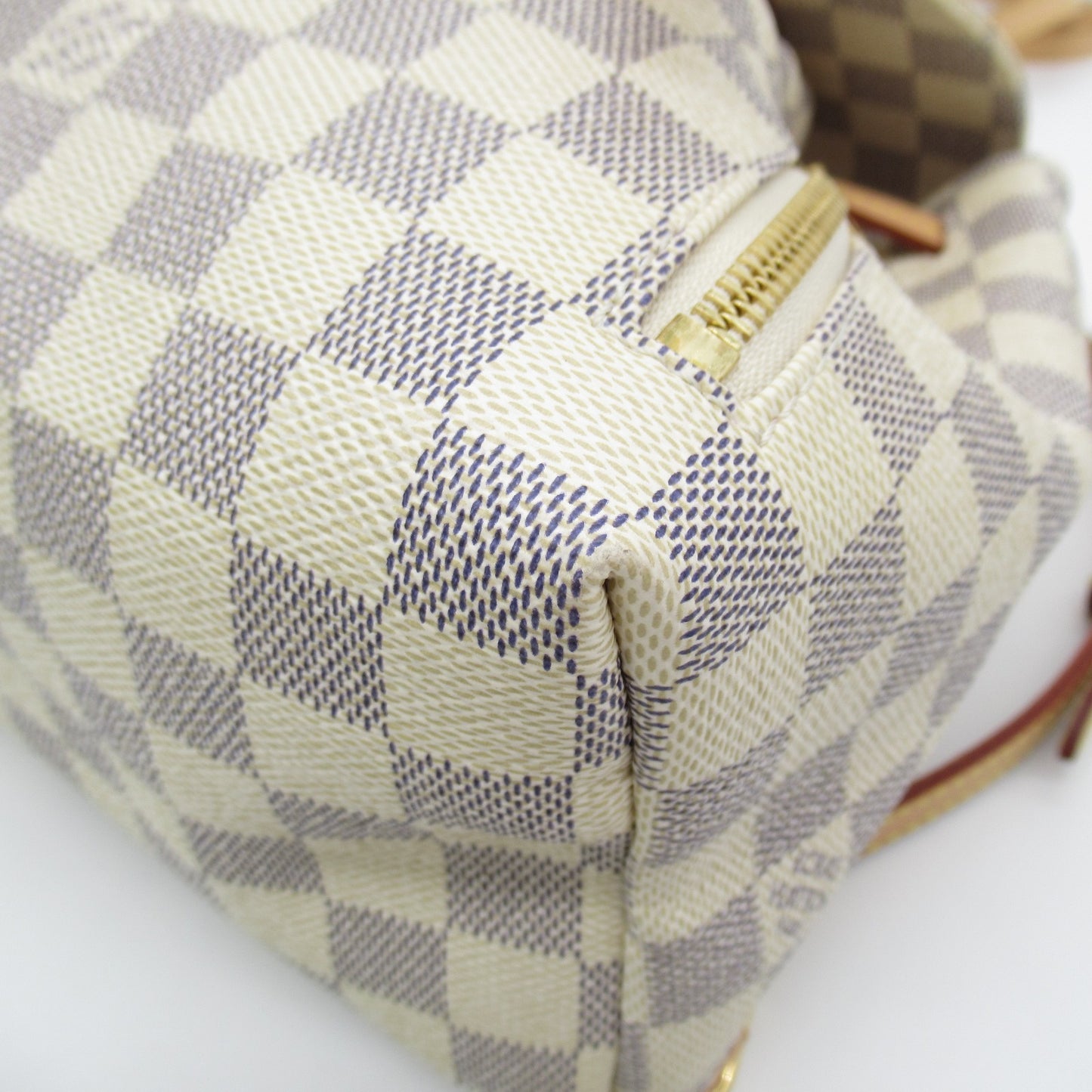Louis Vuitton Sperone BB Backpack Backpack Bag Canvas Damier Azur