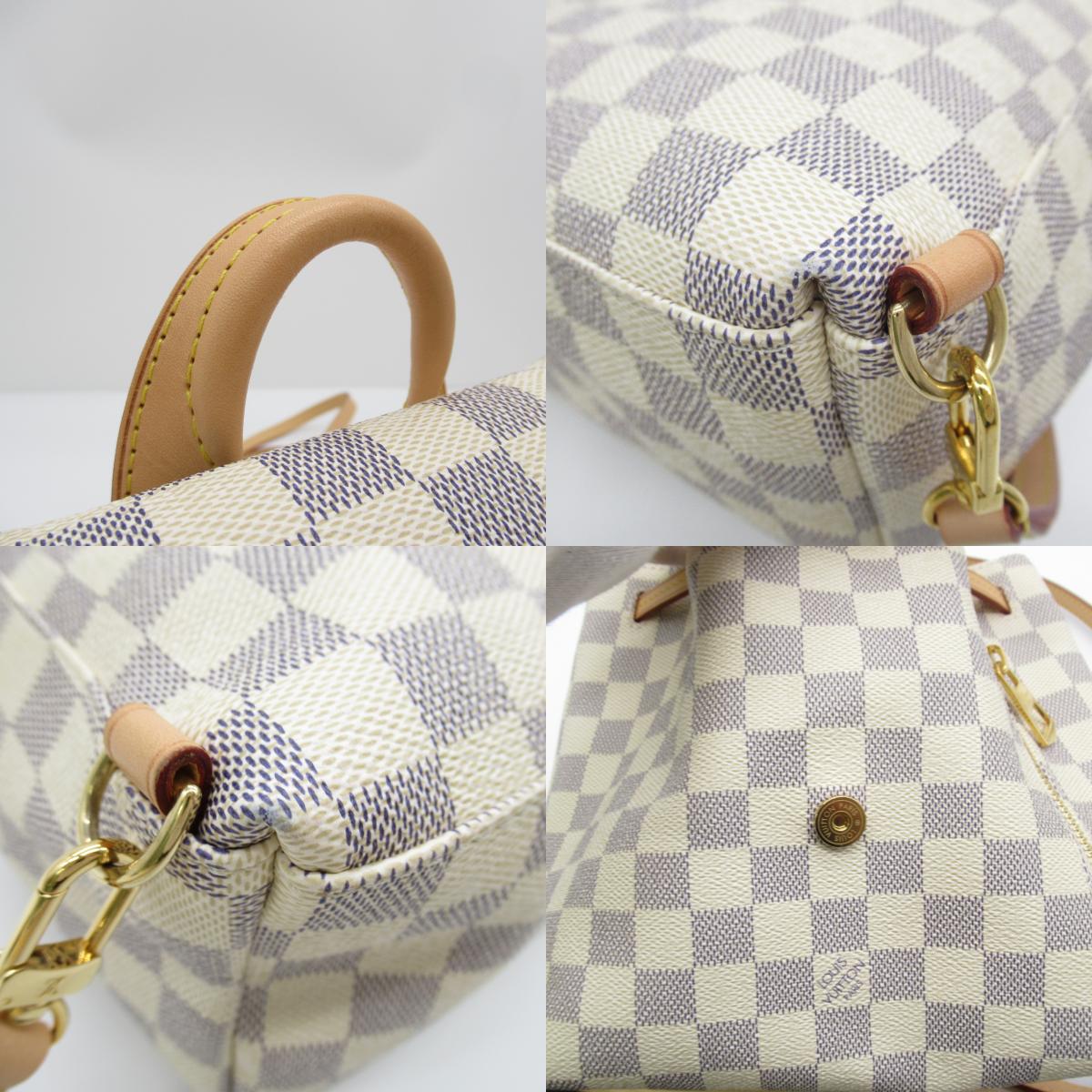 Louis Vuitton Sperone BB Backpack Backpack Bag Canvas Damier Azur