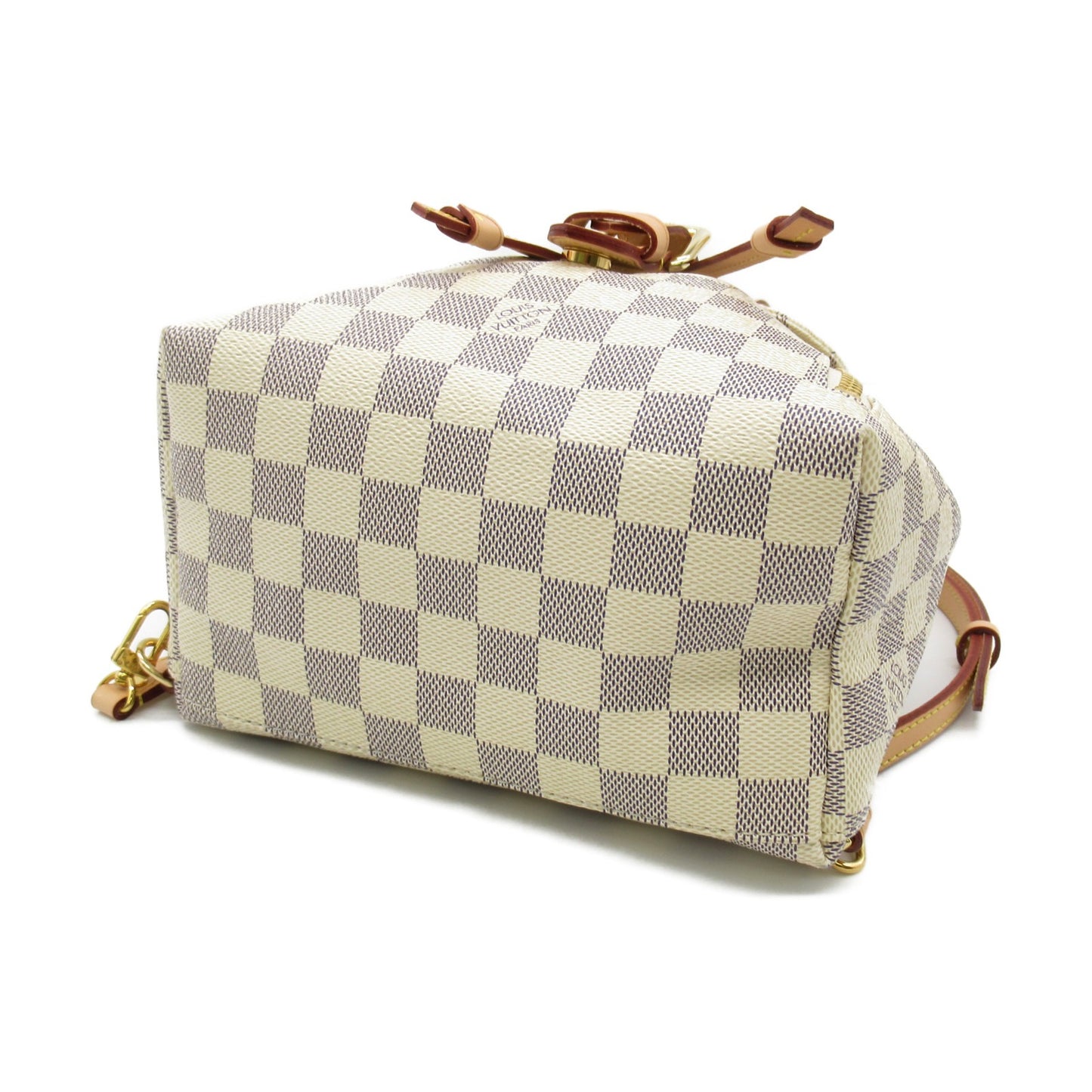 Louis Vuitton Sperone BB Backpack Backpack Bag Canvas Damier Azur